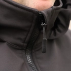 Тактична куртка Softshell. Куртка Софтшелл Haunt-Hanter. Розмір 56 чорний (0016К-1) - зображення 5