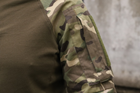 Тактичний військовий одяг. Чоловіча бойова сорочка, убакс (UBACS) з довгим рукавом, розмір 56 (BEZ-2211) - зображення 6