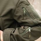 Тактична куртка Softshell. Куртка Софтшелл Haunt-Hanter. Розмір 46 олива (0016К-О) - изображение 10