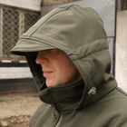 Тактична куртка Softshell. Куртка Софтшелл Haunt-Hanter. Розмір 52 олива (0016К-О) - зображення 3