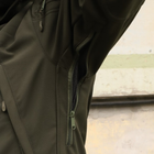 Тактична куртка Softshell. Куртка Софтшелл Haunt-Hanter. Розмір 52 олива (0016К-О) - зображення 9