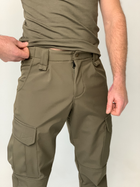Тактичні штани LAVKA, штани Карго, Розмір 56, Хаккі (1101234207) - зображення 6
