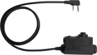 Тактична гарнітура PTT EARMOR M51 чорний - зображення 1
