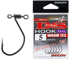Крючок Decoy Worm123 DS Hook masubari 05, 5 шт / уп