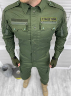 Тактический военный костюм M16 ( Рубашка + Штаны ), Камуфляж: Олива, Размер: XXXL - изображение 3