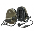 Профессиональные Горизонтальные Активные Тактические Наушники Peltor ComTac VI NIB Headset Олива (MT20H682BB-86N) с 1 Аудиовыходом J11 (NATO) - изображение 1