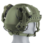 Профессиональные Активные Тактические Наушники Earmor M31X Mark 3 для Шоломів Зеленый (33312) - изображение 4