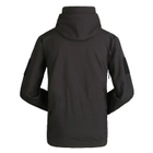 Куртка / ветровка тактическая Softshell black (черный) софтшелл Размер M - изображение 4
