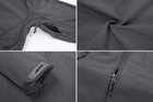 Куртка / ветровка тактическая Softshell grey (серый) софтшелл Размер 5XL - изображение 7