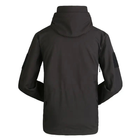 Куртка / ветровка тактическая Softshell black (черный) софтшелл Размер 3XL - изображение 4