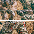 Тактический костюм, комплект UBACS + штаны Yevhev (IDOGEAR) Gen.3 Multicam Размер 2XL - изображение 9