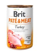 Вологий корм для собак Brit Pate & Meat Dog з індичкою