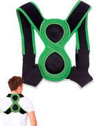 Корсет Ортопедический Коректор Осанки Aurafix Зелёный Эластичный для взрослых и детей - изображение 1