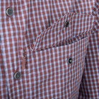 Рубашка (Скрытое ношение) Covert Concealed Carry Shirt Helikon-Tex Scarlet Flame Checkered XXL Тактическая мужская - изображение 10