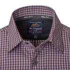 Рубашка (Скрытое ношение) Covert Concealed Carry Shirt Helikon-Tex Scarlet Flame Checkered XL Тактическая мужская - изображение 6