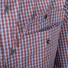 Рубашка (Скрытое ношение) Covert Concealed Carry Shirt Helikon-Tex Scarlet Flame Checkered XL Тактическая мужская - изображение 10