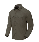 Рубашка (Тропическая) Defender MK2 Tropical Shirt Helikon-Tex Dark Olive XS Тактическая мужская