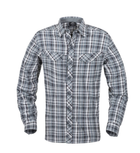 Рубашка Defender MK2 City Shirt Helikon-Tex Stone Plaid XXXL Тактическая мужская - изображение 2