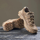 Кросівки чоловічі шкіряні Demi Season 42 (27.5 см) Демісезон 1208 Ukr-Tec (Койот) тактичні черевики - зображення 1