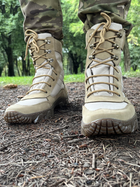 Берці тактичні чоловічі Light Boots 43 (28 см) Весна/Літо нубук та оксфорд черевики легкі (Койот) - зображення 3