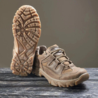 Кроссовки мужские кожаные Demi Season 41 (27 см) Демисезон 1208 Ukr-Tec (Койот) тактические ботинки - изображение 3