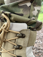 Берцы тактические мужские Light Boots 44 (28.9 см) Весна/Лето нубук и оксфорд ботинки легкие (Койот) - изображение 5