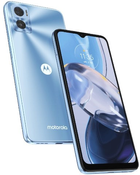 Мобільний телефон Motorola Moto E22 3/32GB Crystal Blue - зображення 2