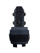 Підсумок кишеня для аксесуарів на кавер для балістичного шолома Fast Mandrake чорний - зображення 1