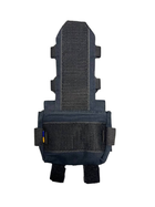 Підсумок кишеня для аксесуарів на кавер для балістичного шолома Fast Mandrake чорний - зображення 4