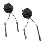 Адаптери Z-Tac Tactical Helmet Rail Adapter для кріплення гарнітури Comtac на шолом - зображення 3