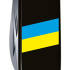 Складной швейцарский нож Victorinox Vx13703.3_T1100u Climber Ukraine Флаг Украины 14 функций 91 мм черный - изображение 4