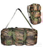 Сумка-рюкзак тактична дорожня XS-9013 90л Leaf-camouflage - зображення 2