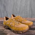 Кросівки чоловічі тактичні сітка ЗСУ (ЗСУ) 7104 43 р 27,5 см коричневі (OPT-1845) - зображення 1