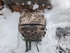 Сумка рюкзак баул 100 литров военный тактический ЗСУ армейский баул цвет Пиксель 3148 - зображення 2