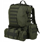 Тактический рюкзак Mil-tec с разгрузкой defense pack asessembly 36 л Olive 14045001 - изображение 3