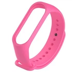 Ремешок Silicone Mi Band 3/4 Bright Pink (13)