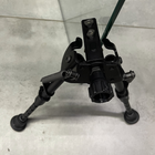 Сошки Harris Bipod S-BRM-MLOK, 152-229 мм, шарнирная база, подпружиненные ножки с резиновыми наконечниками - изображение 9