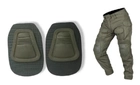 Наколінники вставки в штани М-04 олива - зображення 1