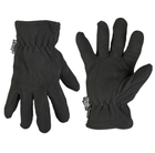 Рукавиці флісові S Чорні Mil-Tec FINGERHANDSCHUHE FLEECE THINSULATE S SCHWARZ (12534002-S)