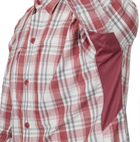 Рубашка (Нейлон) Trip Shirt - Nylon Blend Helikon-Tex Red Plaid XL Тактическая мужская - изображение 7