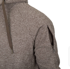 Куртка толстовка (Худи) Covert Tactical Hoodie (Fullzip) Helikon-Tex Light Grey Melange XL Тактическое мужское - изображение 5