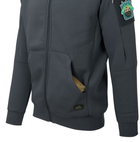 Куртка толстовка (Худи) Urban Tactical Hoodie (Fullzip) Lite Helikon-Tex Grey L (Лайт) Тактическая мужская - изображение 6