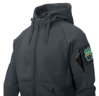 Куртка толстовка (Худи) Urban Tactical Hoodie (Fullzip) Lite Helikon-Tex Grey L (Лайт) Тактическая мужская - изображение 8