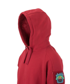 Куртка толстовка (Худи) Urban Tactical Hoodie (Kangaroo) Lite Helikon-Tex Red 2XL Тактическая мужская - изображение 4