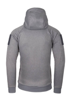 Куртка толстовка (Худи) Urban Tactical Hoodie (Fullzip) Helikon-Tex Grey Melange XS Тактическая мужская - изображение 3