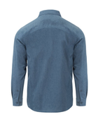 Рубашка Defender MK2 Gentleman Shirt Helikon-Tex Melange Blue XS Тактическая мужская - изображение 3