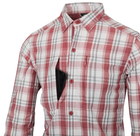 Рубашка (Нейлон) Trip Shirt - Nylon Blend Helikon-Tex Red Plaid XXL Тактическая мужская - изображение 4