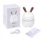 Зайка Увлажнитель воздуха и ночник 2в1 Humidifier, Белый