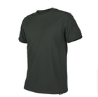 Футболка Tactical T-Shirt TopCool Helikon-Tex Jungle Green S Мужская тактическая - изображение 1
