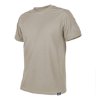 Футболка Tactical T-Shirt TopCool Helikon-Tex Khaki L Мужская тактическая - изображение 1